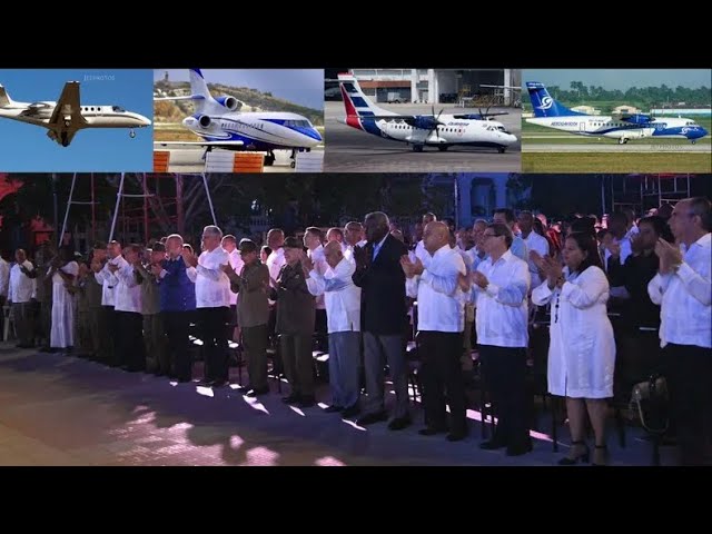 Cuba: Elite castrista usó 4 aviones y 15 vuelos a Santiago para acto del Aniversario de la Dictadura