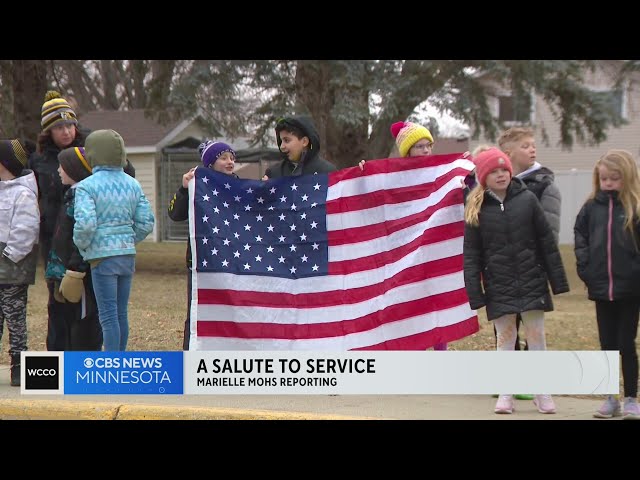 Mankato community honors Sgt. Cade Wolfe with fallen hero procession