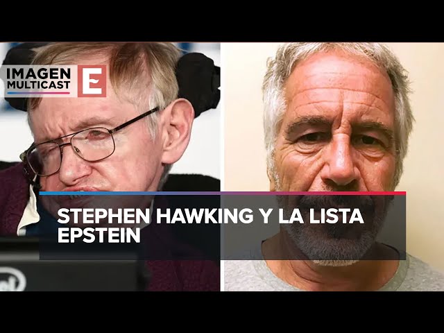 Señalan a Stephen Hawking de participar en red de pedofilia de Jeffrey Epstein