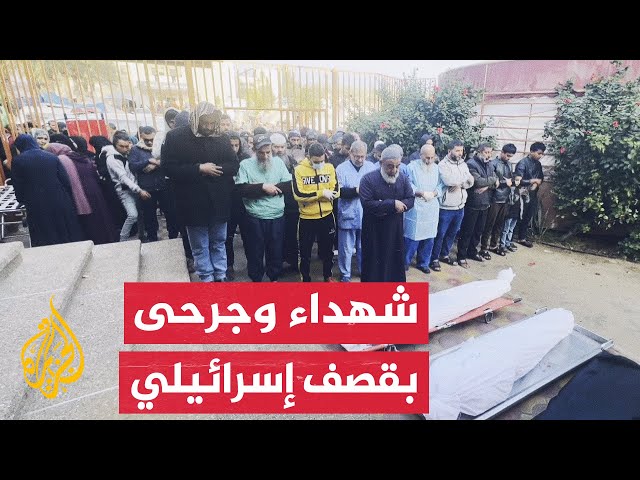 الجزيرة توثق وصول شهداء ومصابين من الأطفال إلى مستشفى ناصر في خانيونس