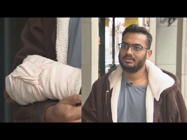 Olympic Village bystander shares his story after being stabbed