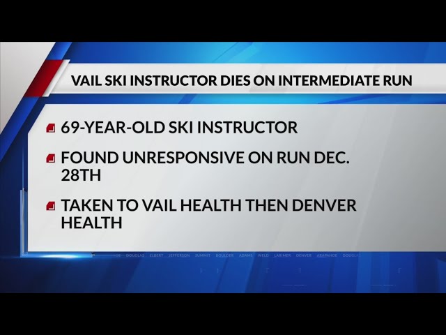 Vail ski instructor dies on intermediate run