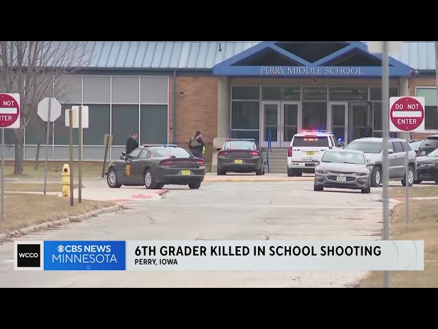 Sixth grader killed in Perry, Iowa school shooting, 5 injured