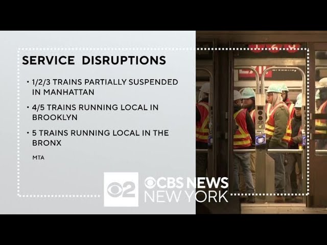 MTA working to fix derailment in time for Friday morning commute