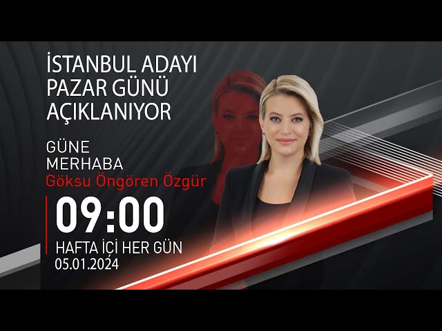  #CANLI | Göksu Öngören Özgür ile Gündem | 5 Ocak 2024 | HABER #CNNTÜRK