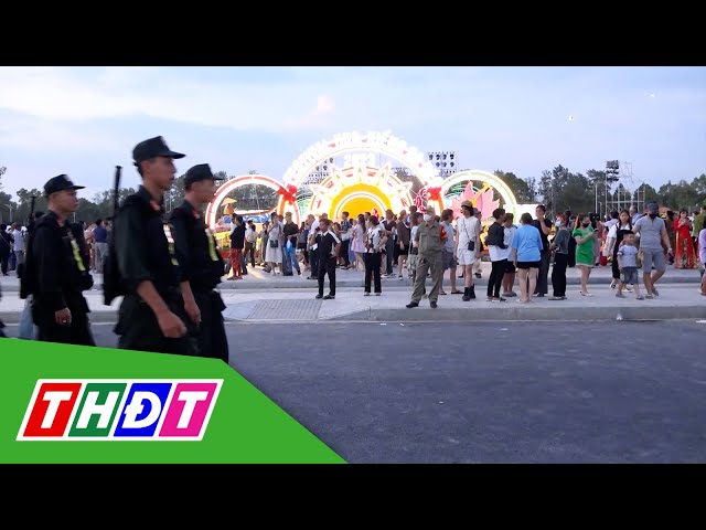 Festival Hoa - Kiểng Sa Đéc: An ninh, an toàn, nhân dân phấn khởi | THDT