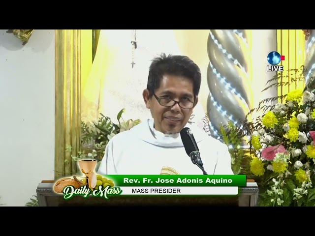 5 January 2024 -  Homily by Rev.  Fr.  Jose Adonis Aquino