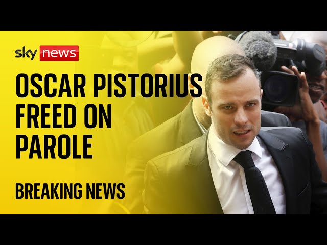 Oscar Pistorius released from prison on parole