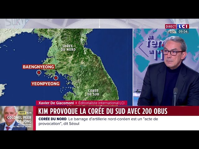 200 obus lancés par Kim Jong-un : regain tensions entre la Corée du Nord et la Corée du Sud