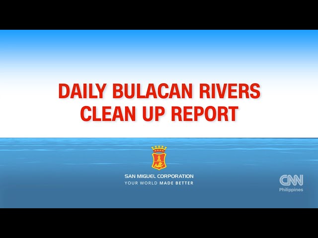 Pasig and Bulacan River SMC Clean Up Report - January 5, 2024 (Friday)