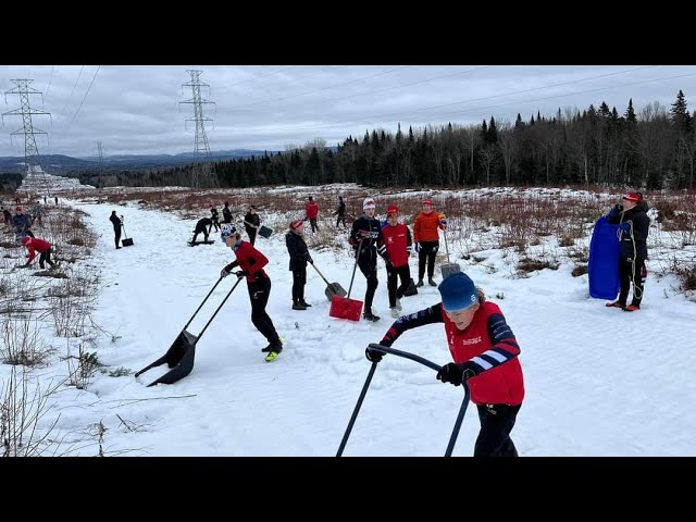 Un petit miracle au Centre de ski de fond du Mont-Sainte-Anne