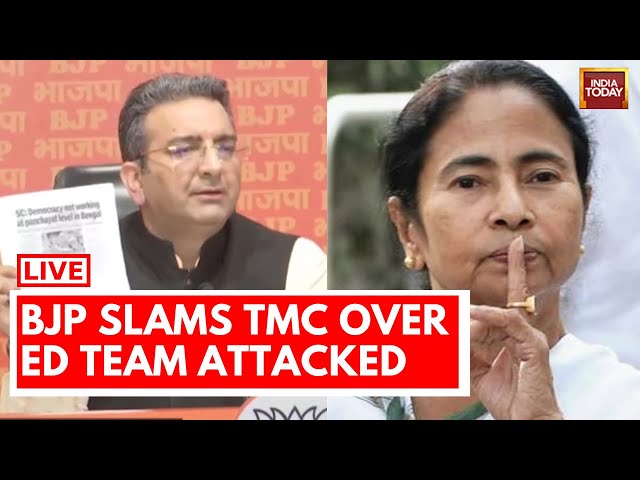India Today LIVE: BJP Slams TMC After Attack On ED Team In West Bengal | Mamata Banerjee News LIVE