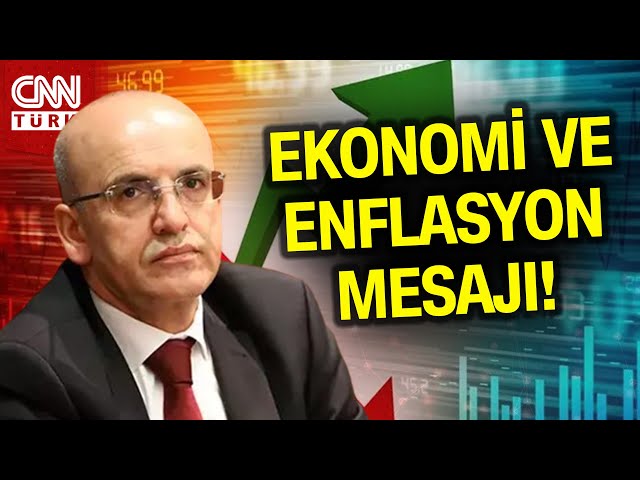 Bakan Mehmet Şimşek'ten Kritik "Enflasyon" Açıklaması! #Haber