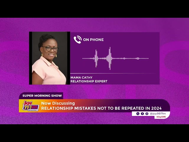 Relationship mistakes not to be repeated in 2024 – Expert advises