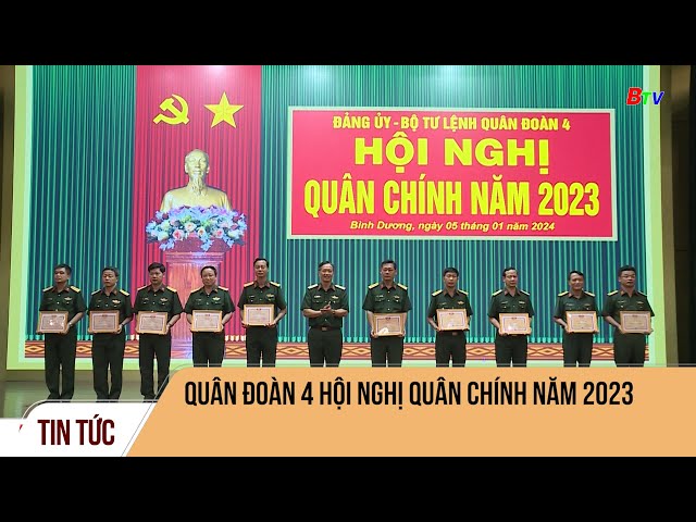 Quân đoàn 4 Hội nghị Quân chính năm 2023