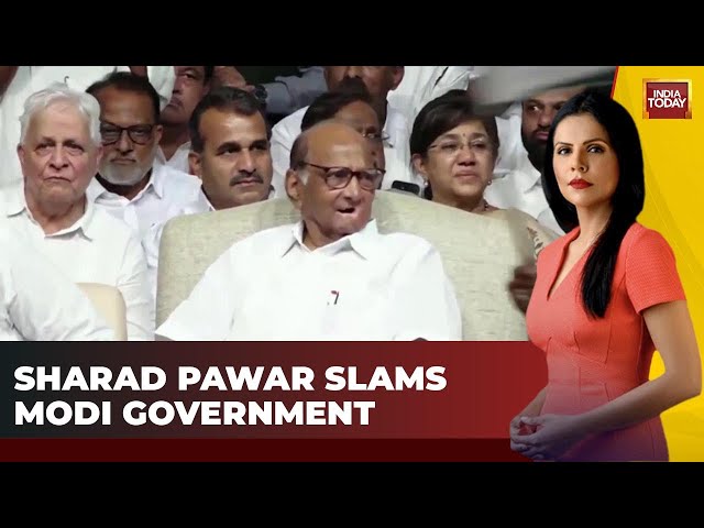 Sharad Pawar Criticises Modi Government Ahead Of 2024 Campaign