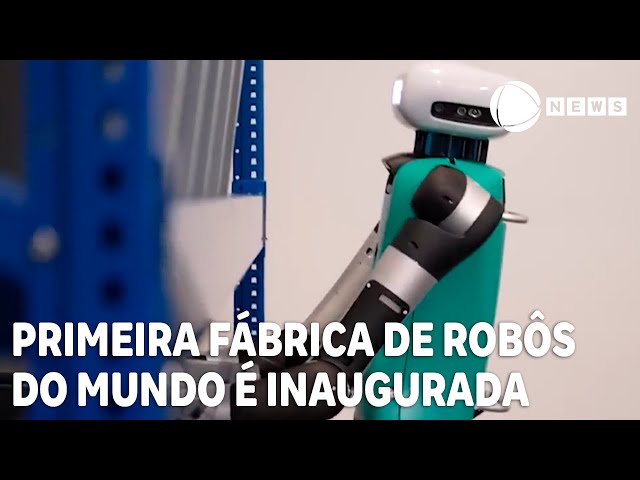 Primeira fábrica de robôs do mundo é inaugurada