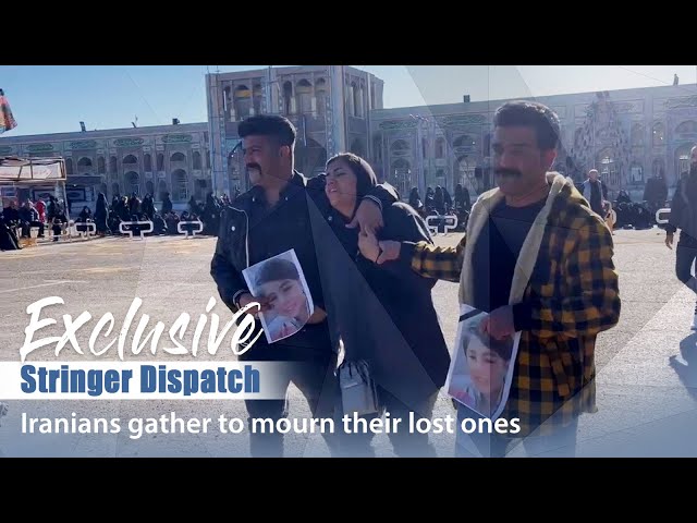 Exclusive Stringer Dispatch: Iranians gather to mourn their lost ones