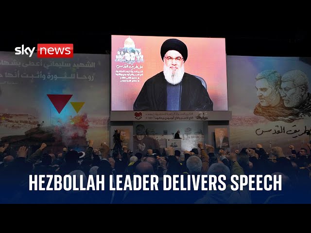 Hezbollah leader, Hassan Nasrallah, condemns 'dangerous' killing of Hamas deputy leader