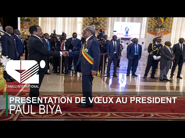 Cérémonie solennelle de présentation de vœux au président de la république du Cameroun