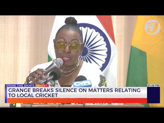 Minister Olivia Grange Breaks Silence on Matters Relating to Local Cricket