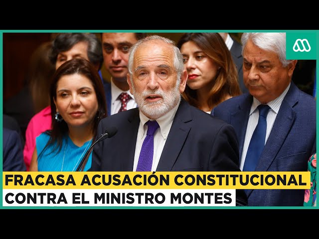 Ministro Carlos Montes: Cámara de Diputados rechaza la acusación constitucional en su contra