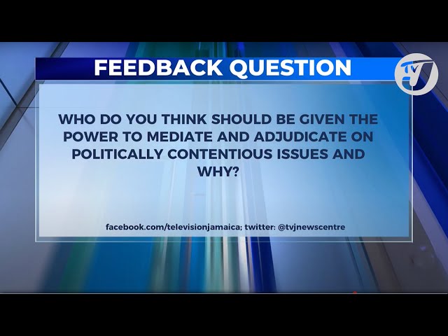 Feedback Question | TVJ News#tvjnews #tvjprimetimenews