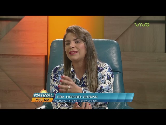 Dra. Lissabel Guzmán, Neumóloga, internista, “las consecuencias del vape y cigarrillos"  | Mati