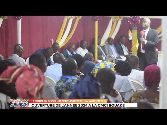 RTVC INFO -  OUVERTURE DE L'ANNEE 2024 A LA CMCI BOUAKE