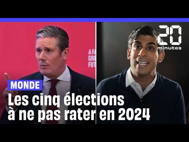 Les cinq élections à ne pas rater en 2024