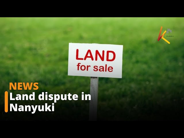 ⁣Nanyuki: Majengo residents protect land they say is under threat by developers