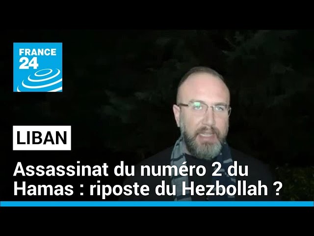 Liban : le Hezbollah promet une riposte après l'assassinat de Al-Arouri • FRANCE 24