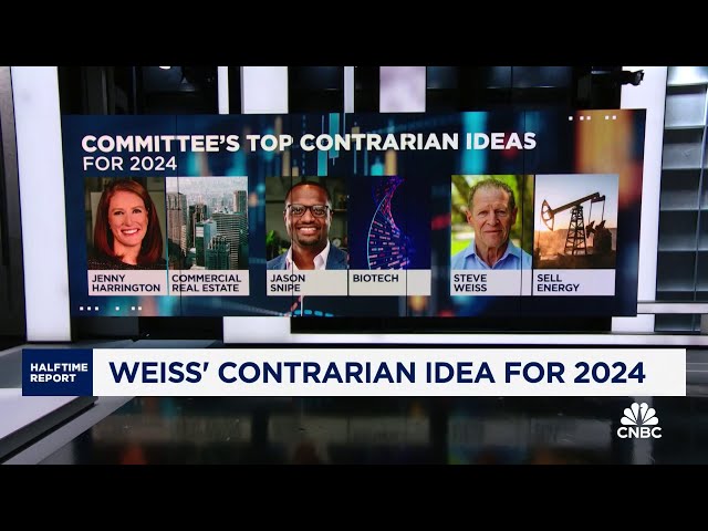 Top contrarian ideas of 2024: Commerical real estate, biotech and energy