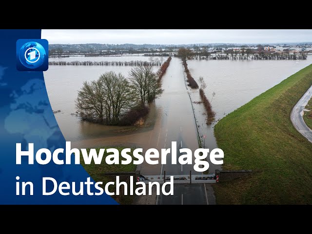 Hochwasser in Sachsen-Anhalt und Thüringen