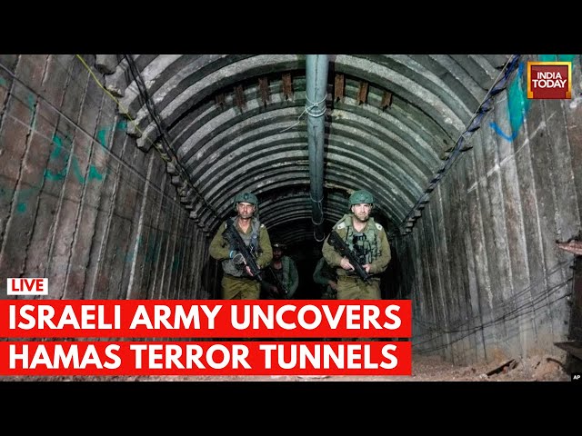 Israel Hamas War LIVE: Israel Uncovers 'Biggest Hamas Tunnel' Near Gaza Border | Israel Pa