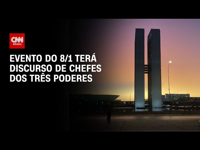 Evento do 8/1 terá discurso de chefes dos Três Poderes | BRASIL MEIO-DIA