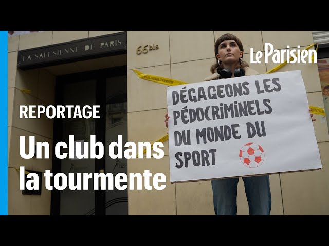 « Vos enfants sont en danger » : action choc contre le club de La Salésienne à Paris