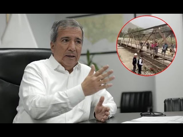 Ministro Pérez-Reyes tras críticas: "No todos los puentes están a cargo del MTC"