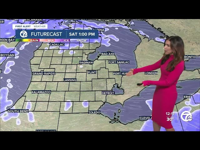 Light snow this weekend