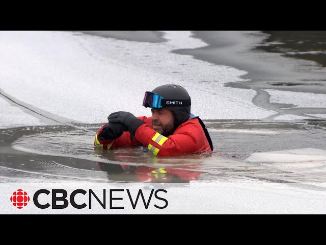 Fall through ice? Here's how to save yourself or someone else