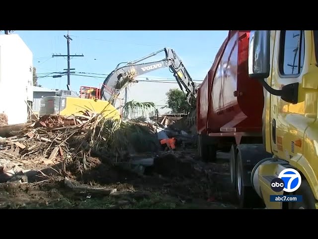 Vacant WeHo home demolished after residents claim it was being used as 'drug den' by homel