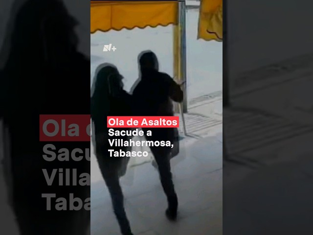 Ola de asaltos sacude a Villahermosa, Tabasco #nmas #tabasco #shorts