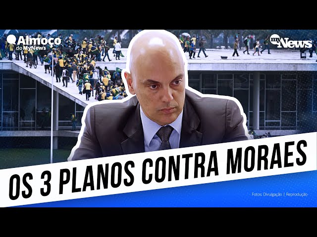 "UM DOS PLANOS ERA ME PRENDER E ENFORCAR APÓS O GOLPE" revela Alexandre de Moraes