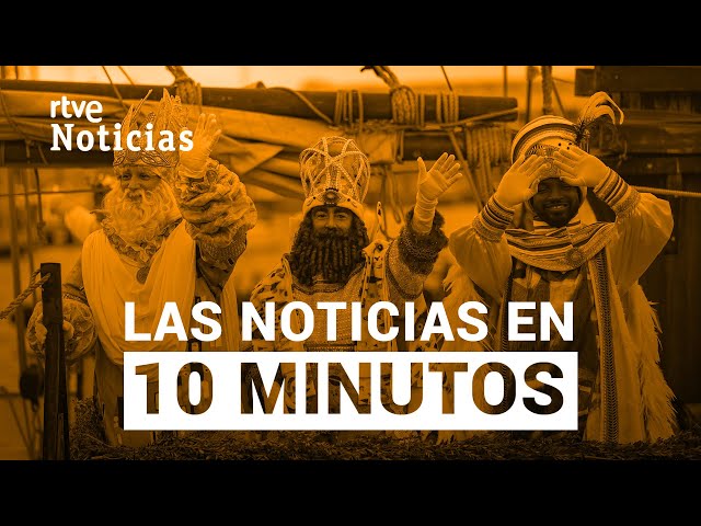 Las noticias del VIERNES 5 de ENERO en 10 minutos | RTVE Noticias