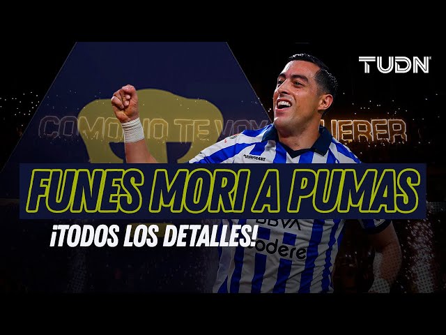 ÚLTIMA HORA Funes Mori será REFUERZO de los Pumas | TUDN