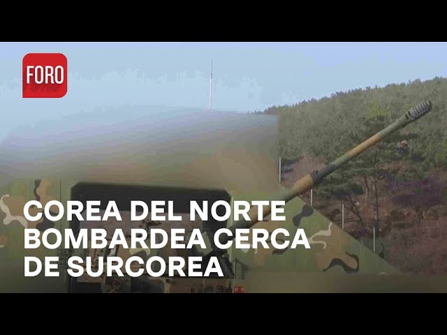 Corea del Norte dispara cientos de proyectiles cerca de frontera con Surcorea - Las Noticias