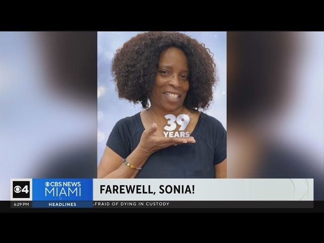 Long-time human resources  manager says goodbye to CBS News Miami