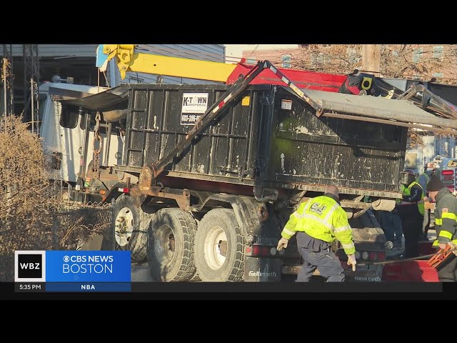 Everett multi-family home will need "severe work" after dump truck slams into it