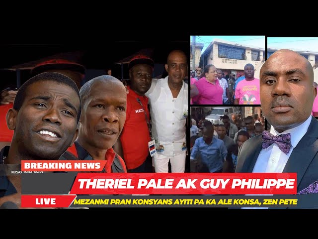 Theriel Foure Bouch Nan Koze Guy Philippe La, Revolisyon An Ap Pase Pran Tout Chabrak