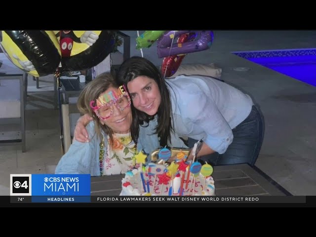 South Florida woman honors mom's memory by sending her ashes to space